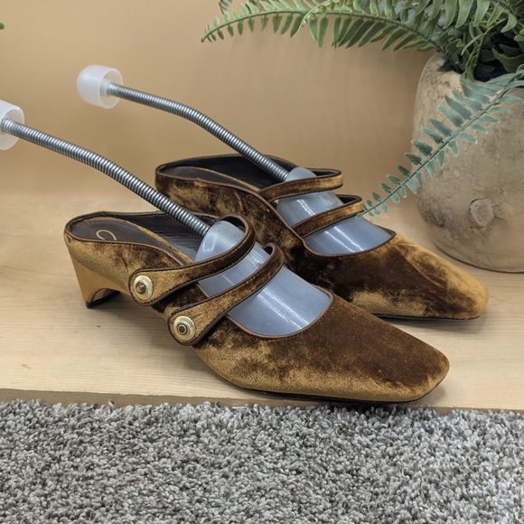 Sam Edelman McKenna Velvet Strappy Heels Women's Size 6.5 - Picture 2 of 7